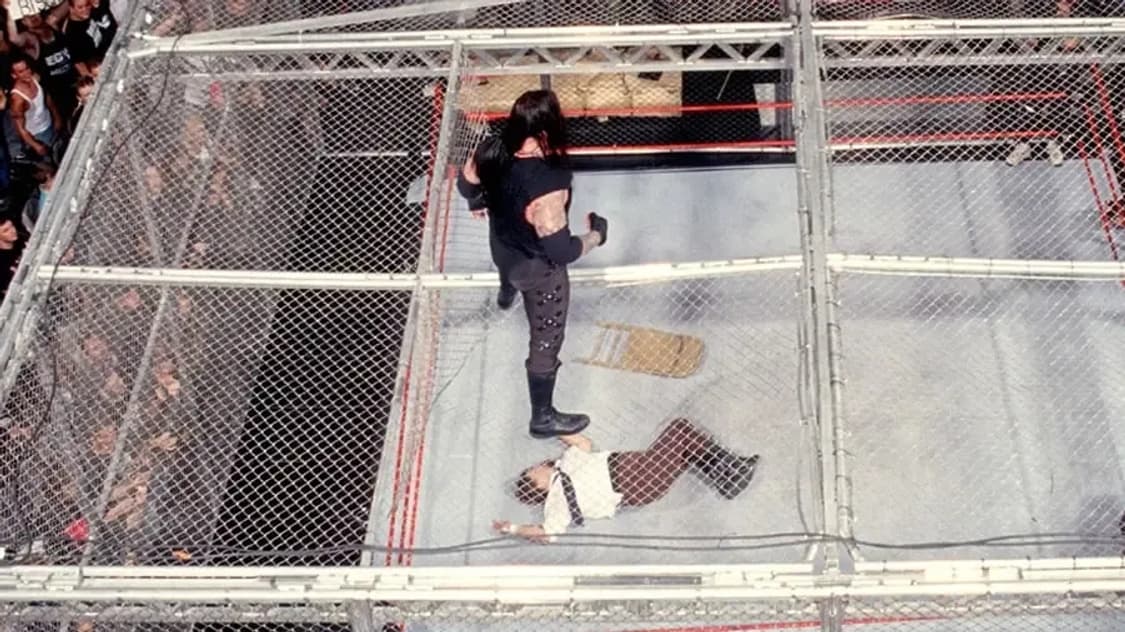 ♤필독♤ 길단 WWE 헬인어셀 후드티 <맨카인드 VS 언더테이커> 상품이미지8