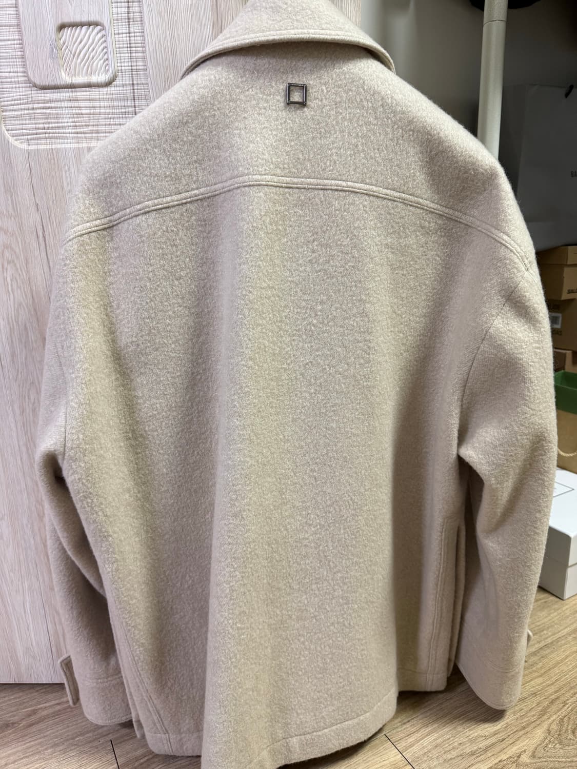 우영미 울 하프 코트 48 상품이미지3