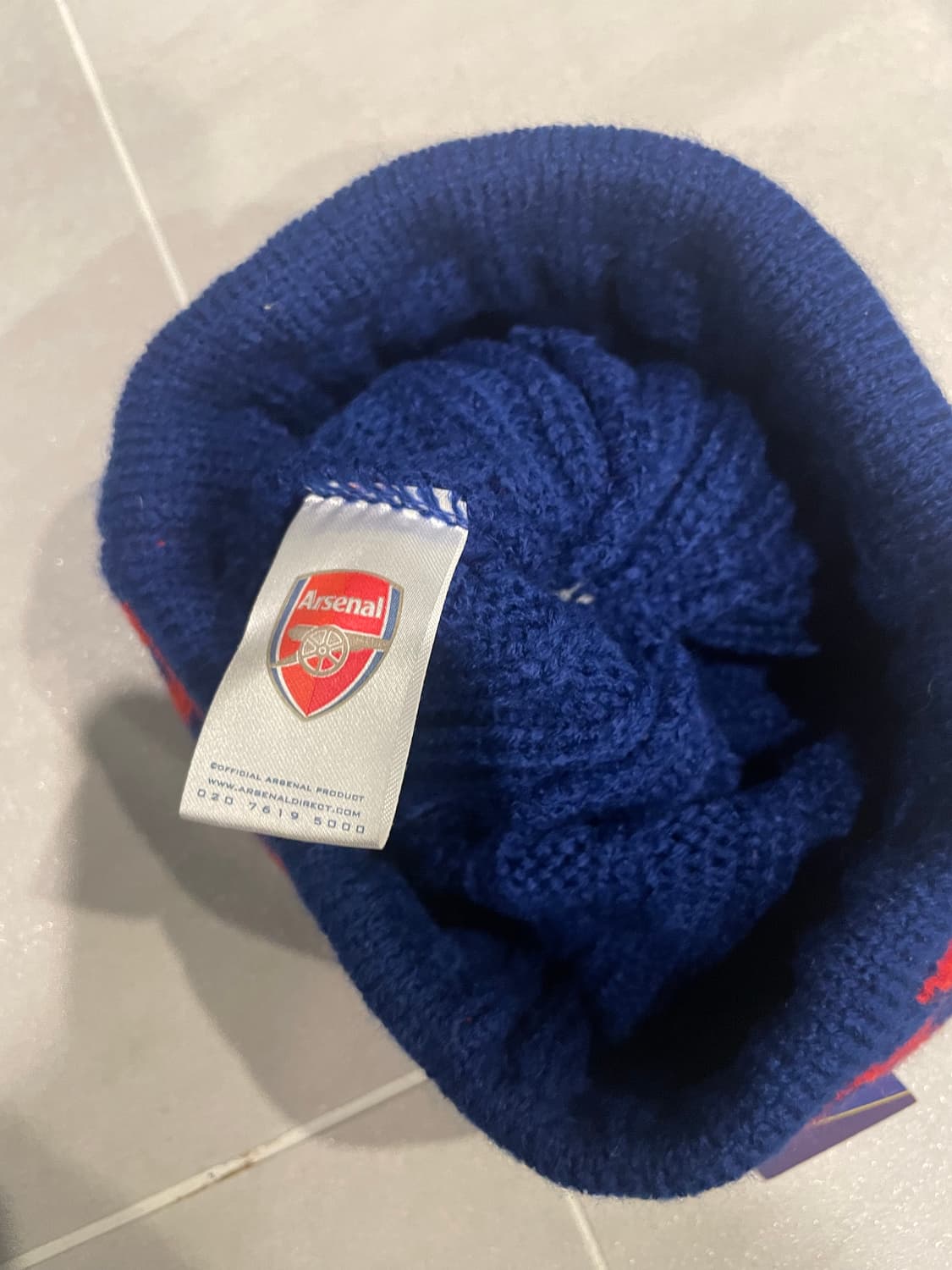 아스날 오피셜 스토어 방울 비니 새상품 상품이미지2