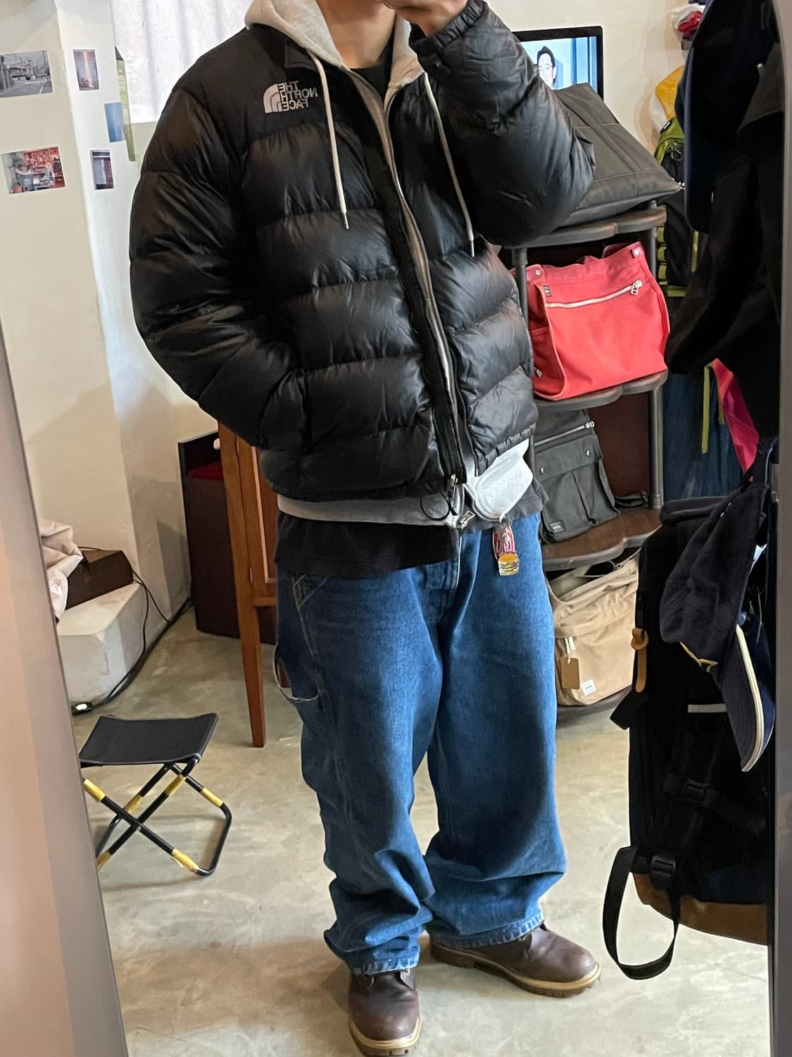 노스페이스 700 눕시 95 (M) 상품이미지3