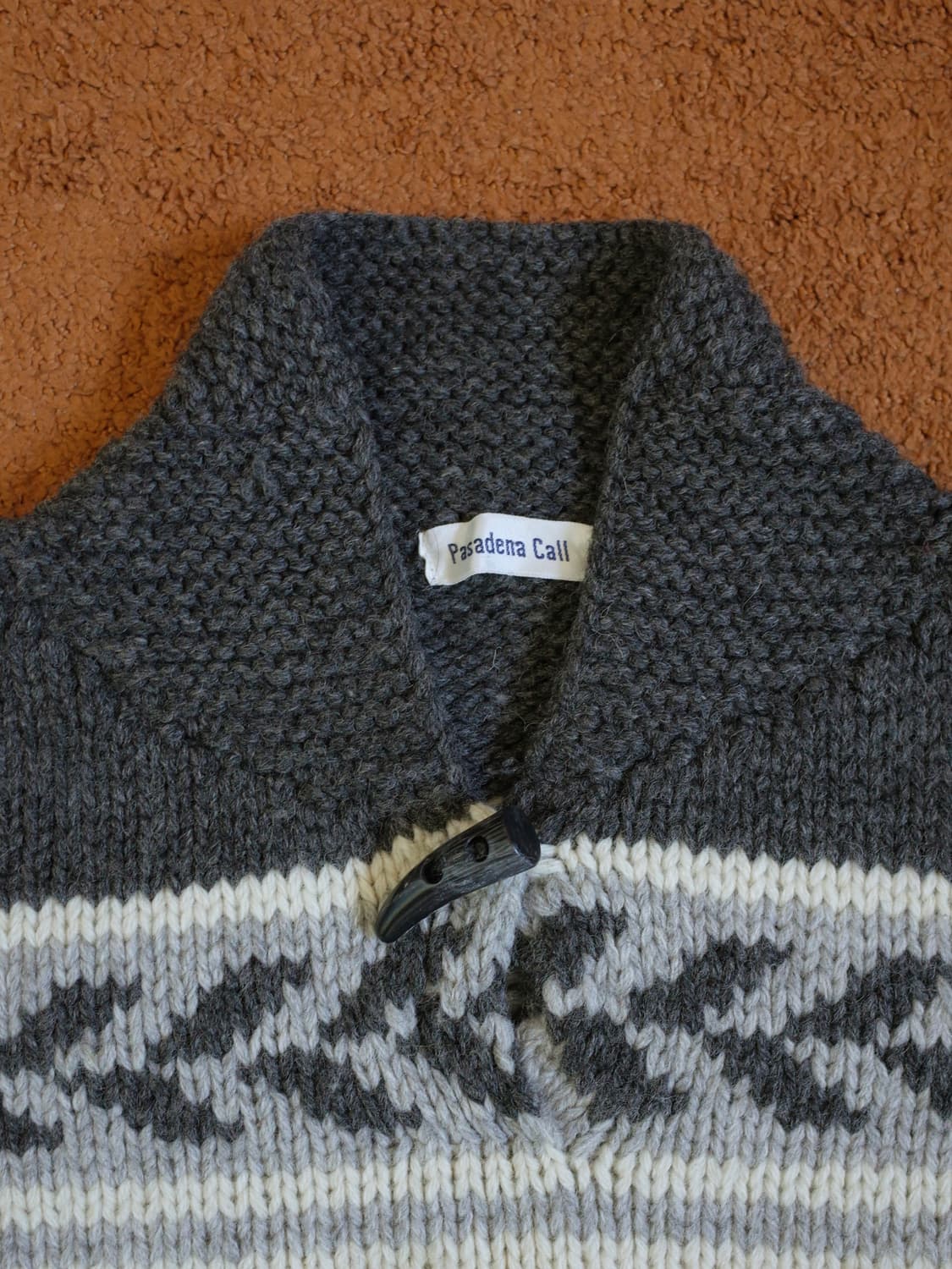 빈티지 헤비울 코위찬 니트 상품이미지2