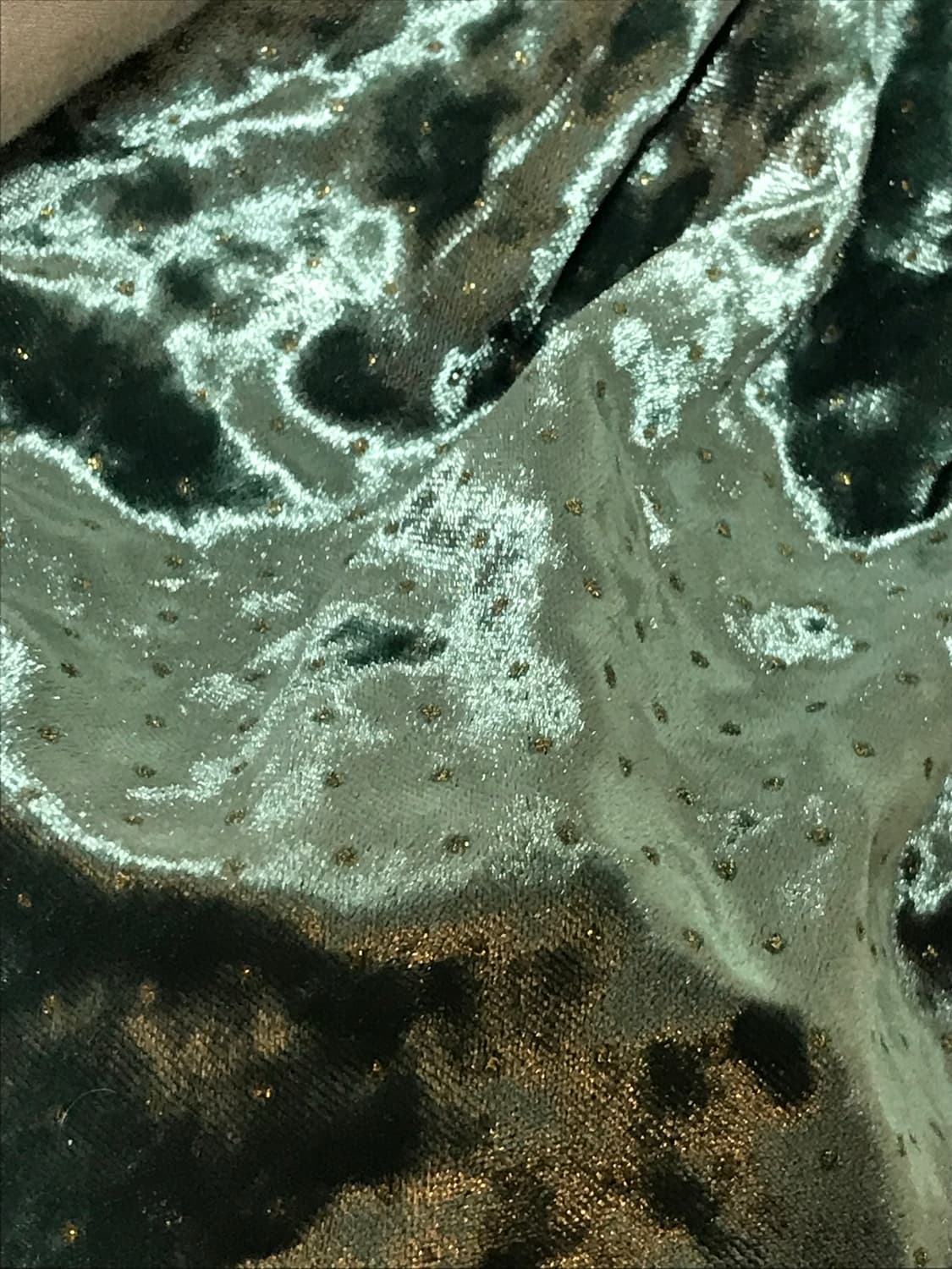 벨벳 에메랄드 땡땡이 나시 상품이미지2