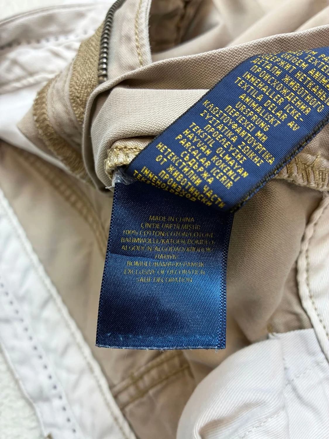 폴로 랄프로렌 가죽패치 스트레이트 치노 팬츠 PN6028 상품이미지10