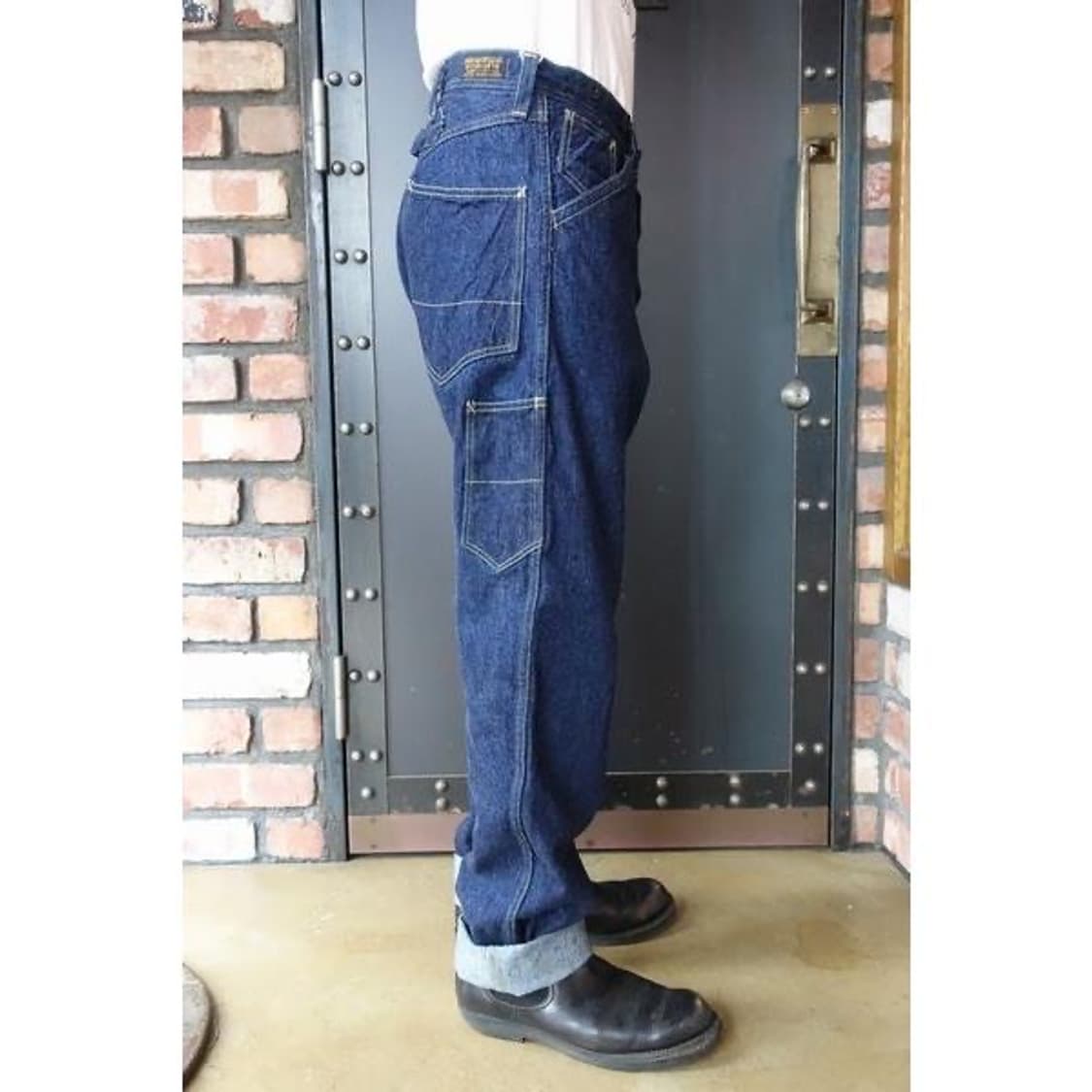 [32]프리휠러스 "BAKE HEAD" 14oz 인디고 데님 팬츠 상품이미지2