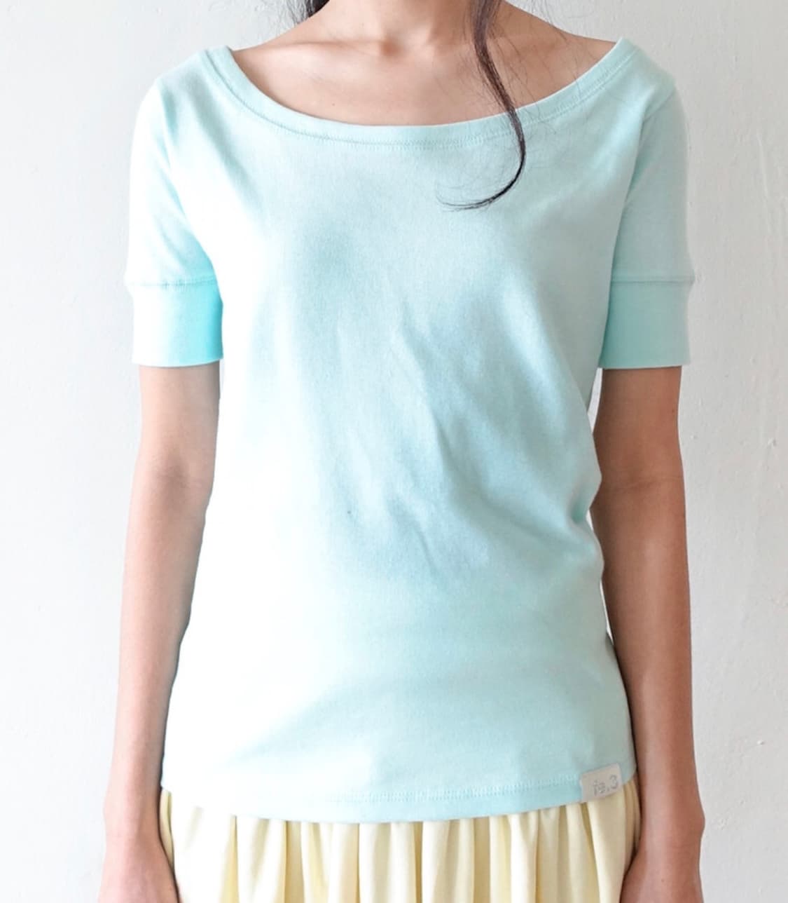 샵페어리 rib half top (mint) 상품이미지1