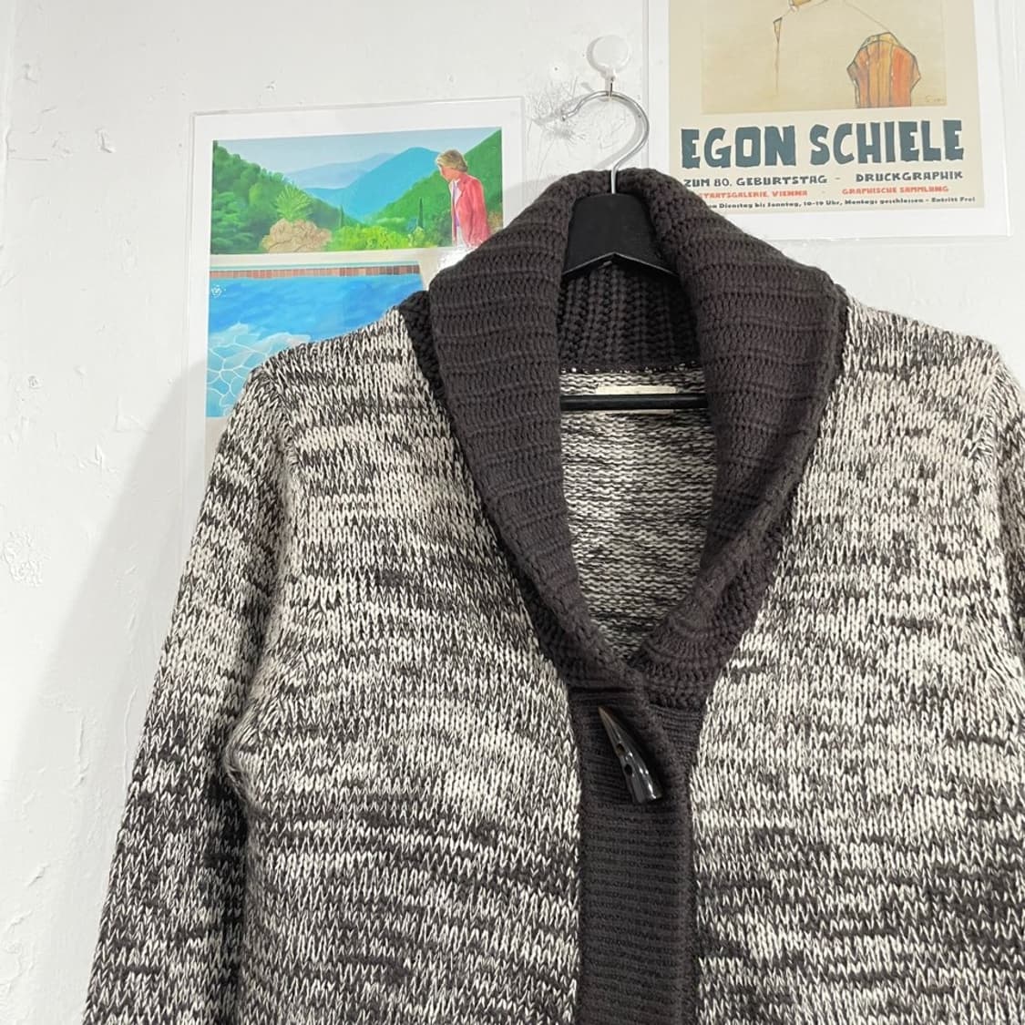 모리걸 토글단추 케이프 가디건 상품이미지5