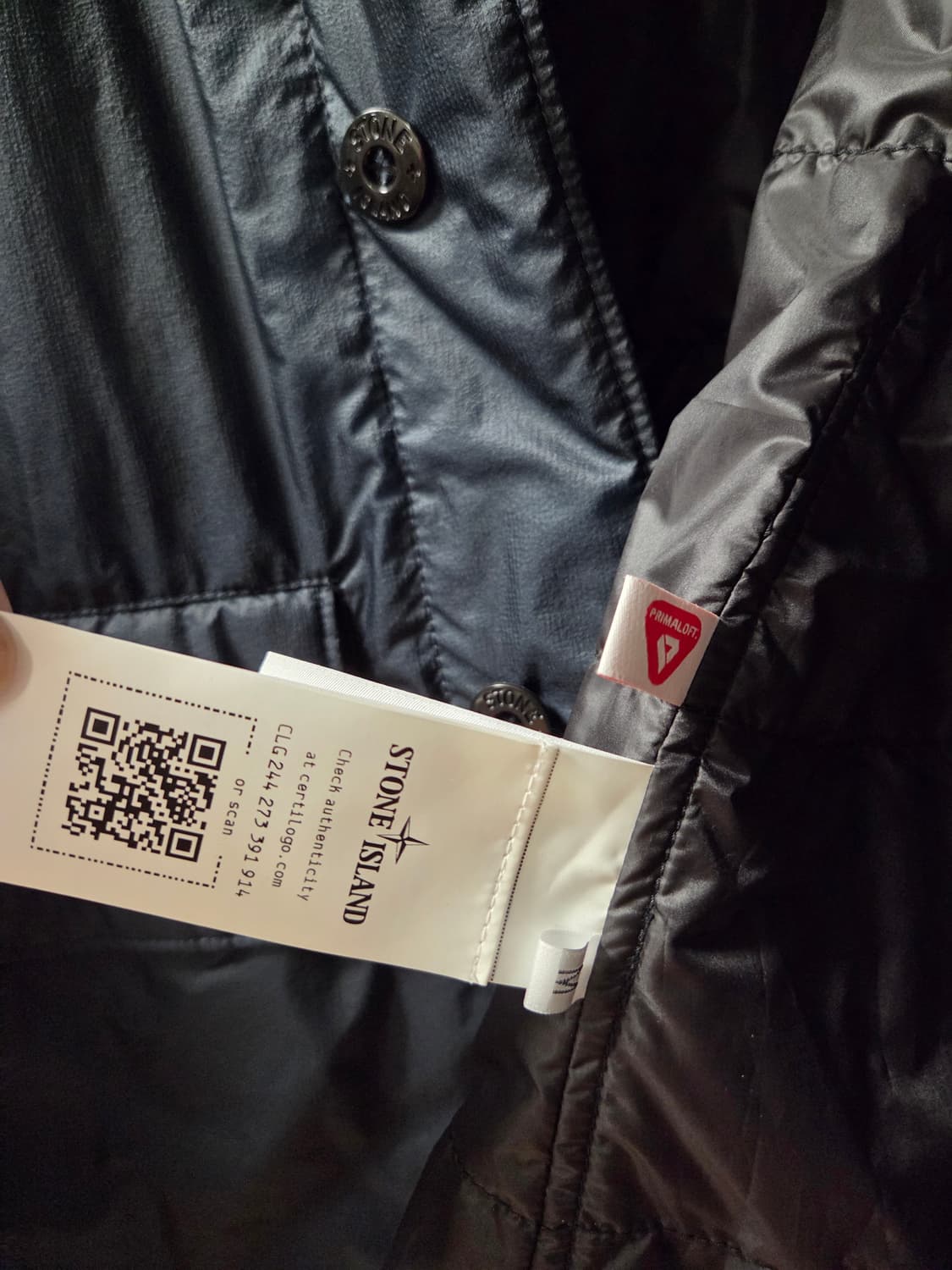 스톤아일랜드 프리마로프트 립스탑 블레이져 자켓  상품이미지8