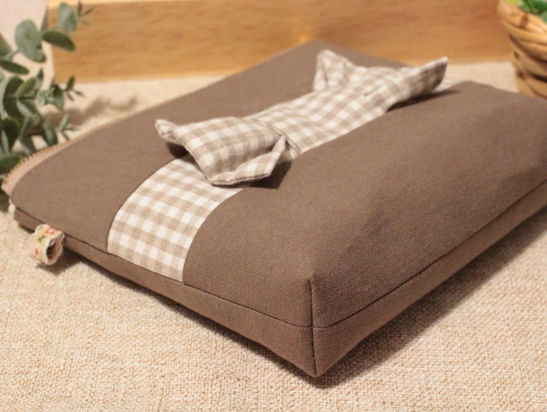 핸드메이드 리본 지퍼 파우치 상품이미지6