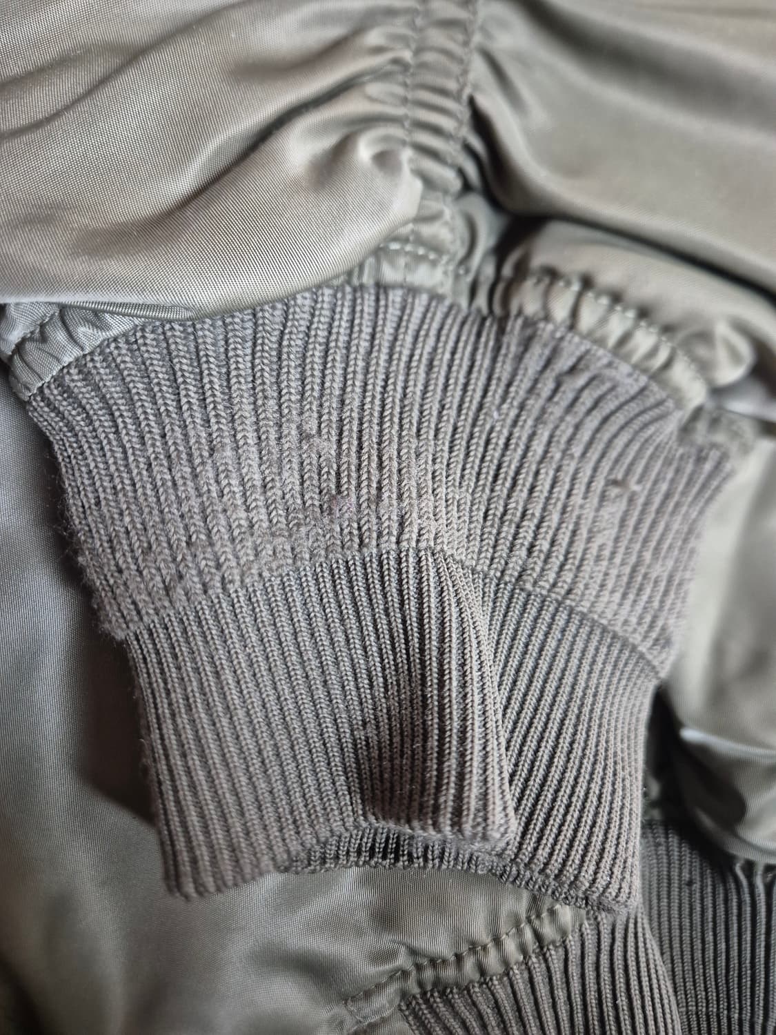 준지 18ss 컬렉션 레이어드 마원 카키 50사이즈 상품이미지9