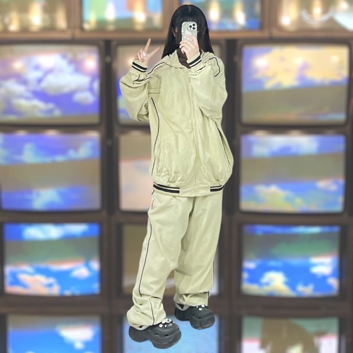 후부 올드스쿨 코듀로이 셋업 상품이미지1