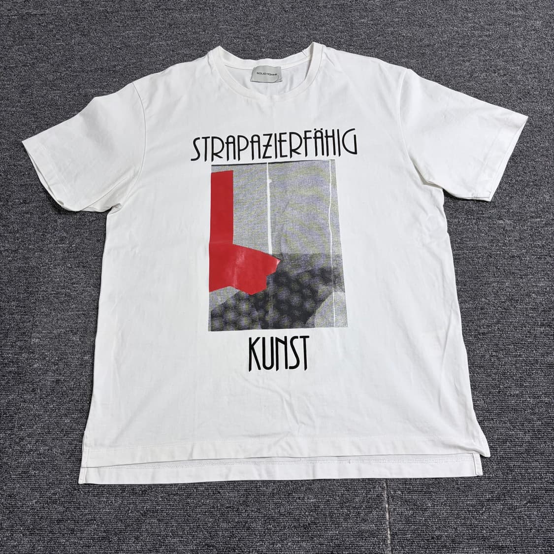 솔리드옴므 프린팅 반팔티 상품이미지1