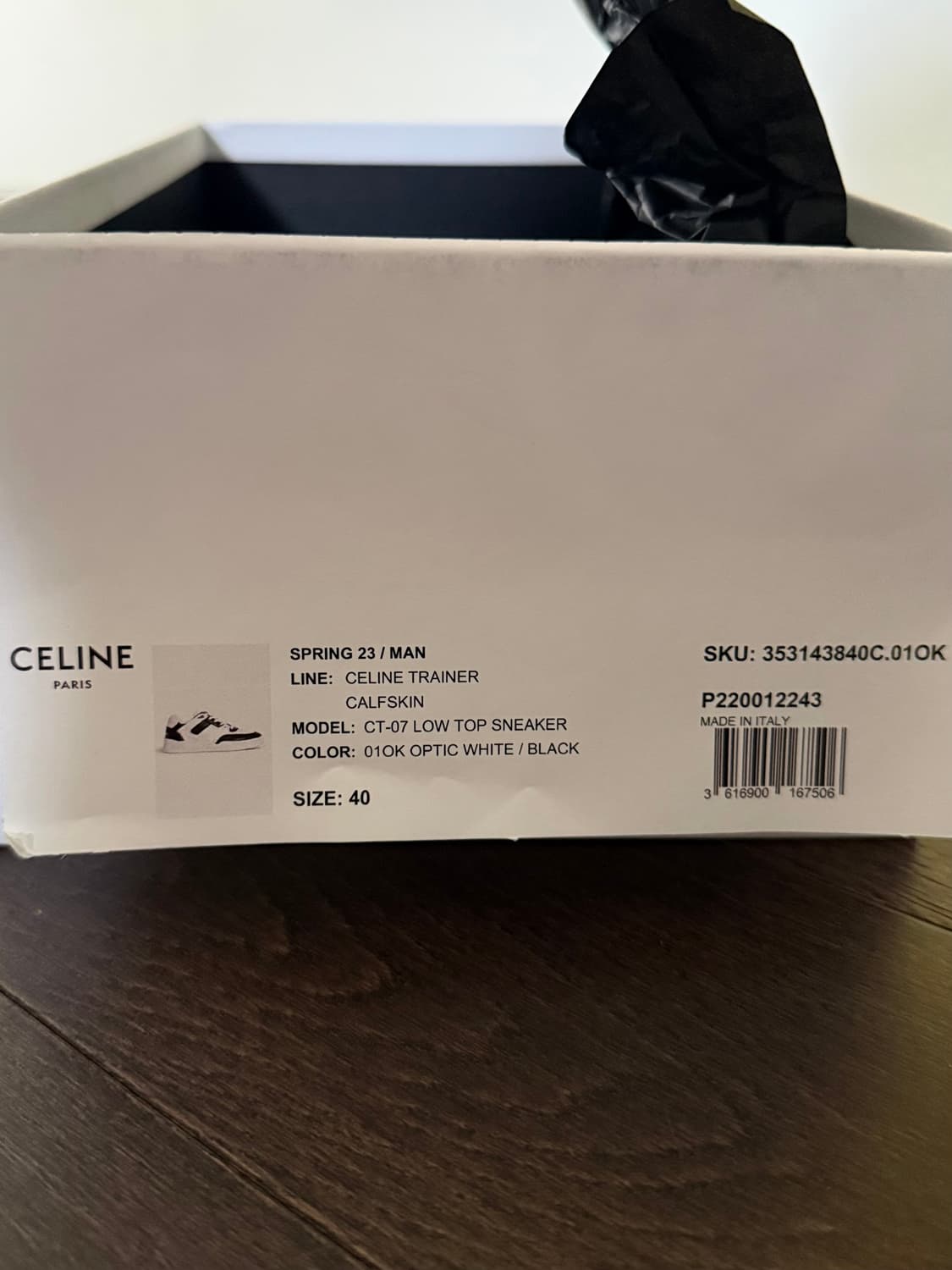 [40]Celine Trainer Calfskin 셀린느 스니커즈 상품이미지5