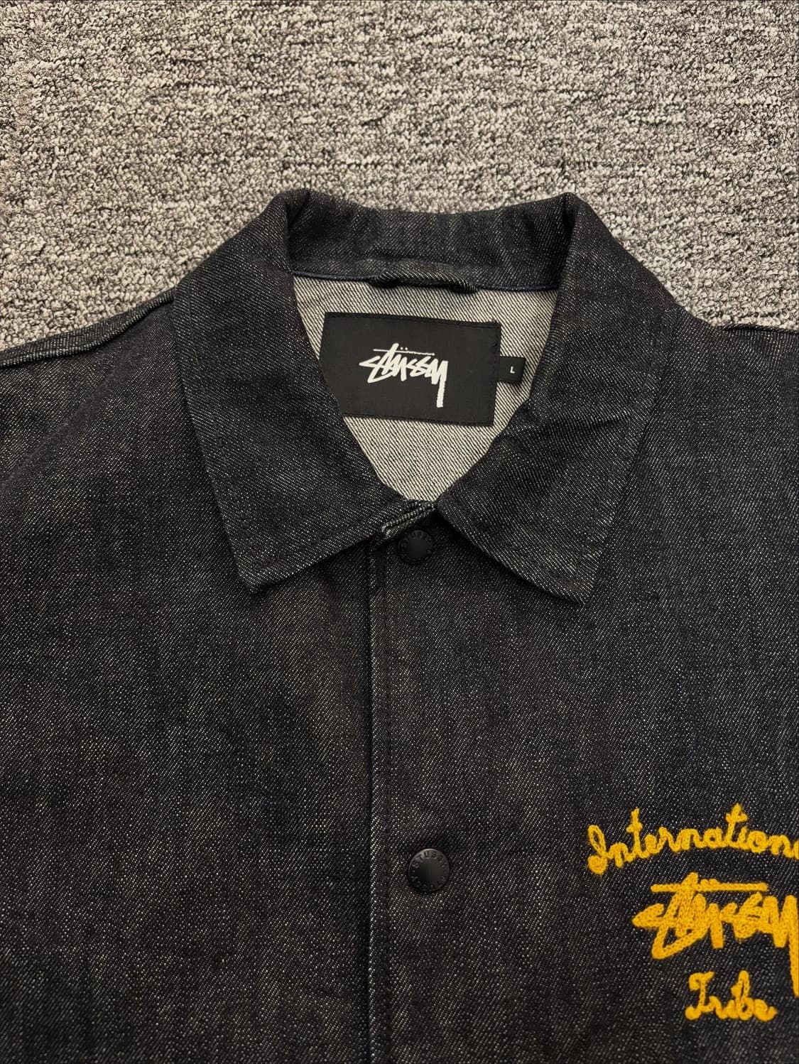 Stussy international denim coach jacket 상품이미지2