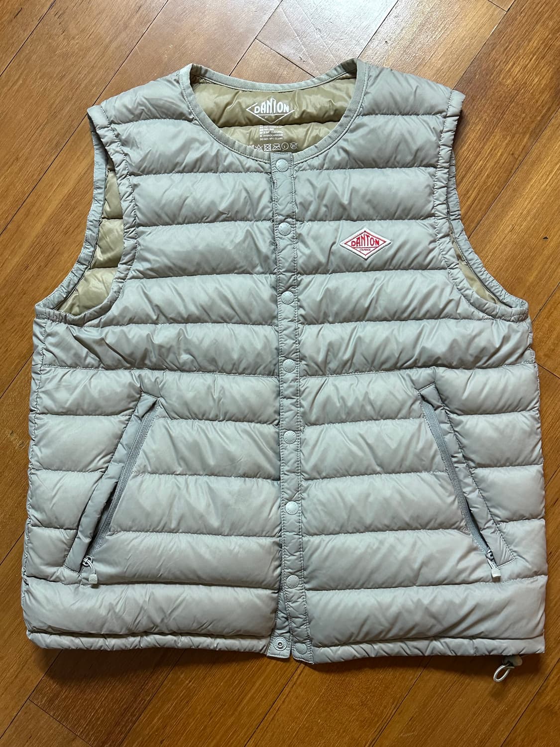 단톤 패딩 베스트 상품이미지1