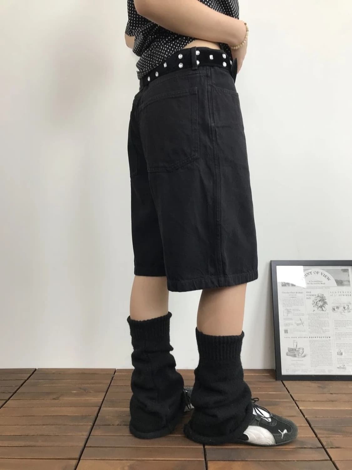 Uniqlo U Minimal Shorts Pants Black 상품이미지2