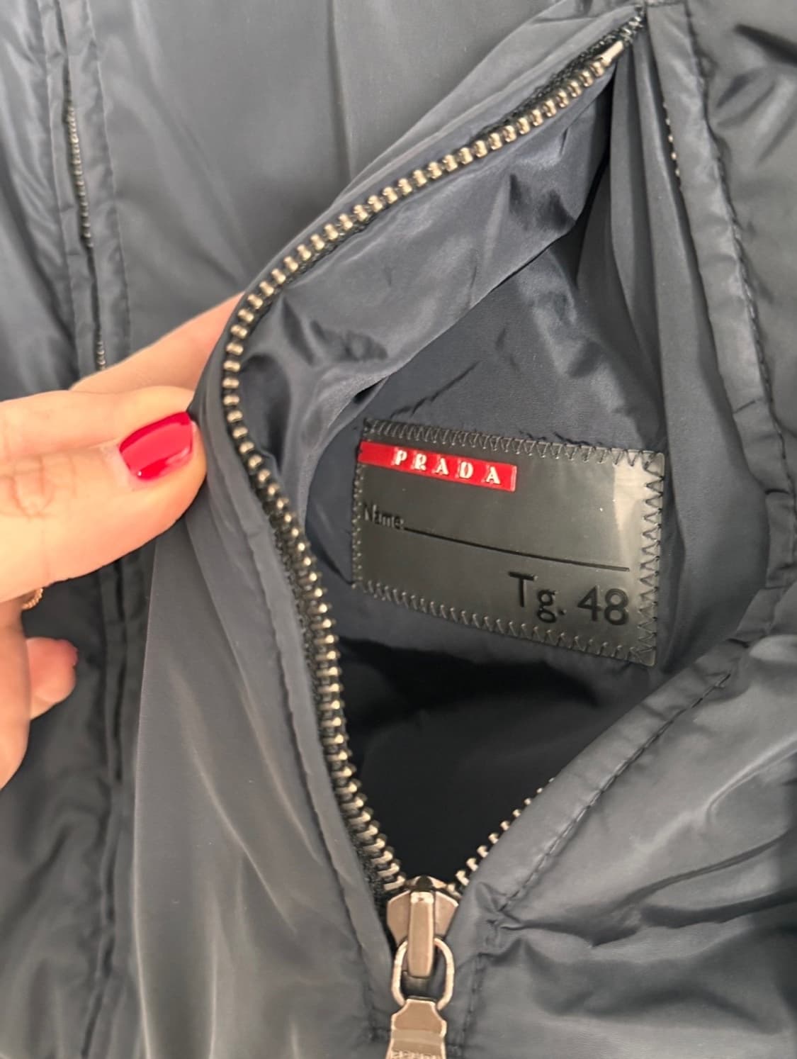 PRADA 남성 리버서블 자켓 (네이비/블랙) 상품이미지1