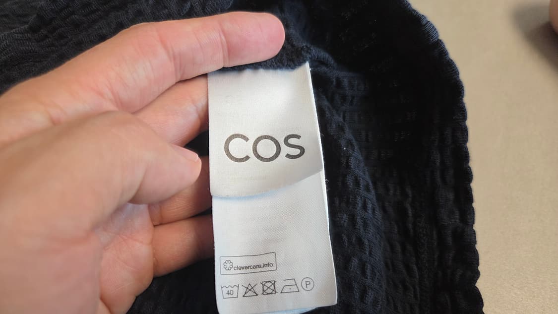 Cos 코스 캠프 카라 시어서커 코튼  PK 반팔 티셔츠 상품이미지7