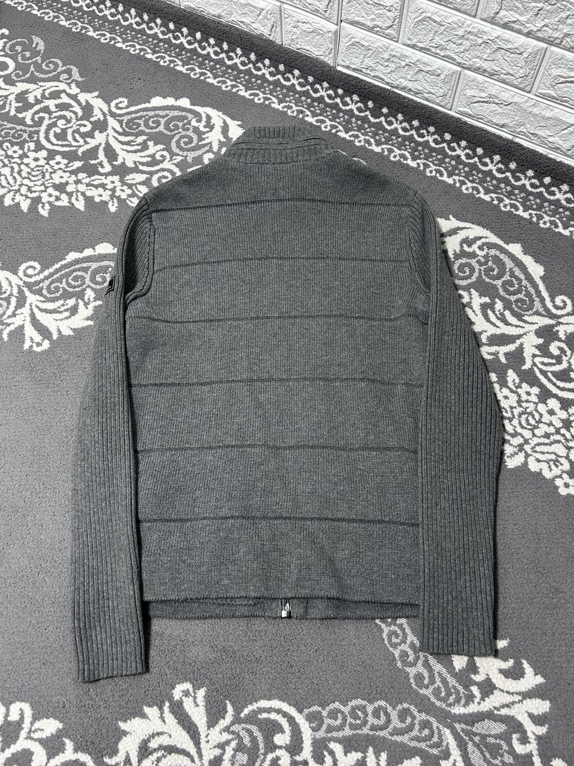 아르마니 익스체인지 후디드 니트 집업 상품이미지5