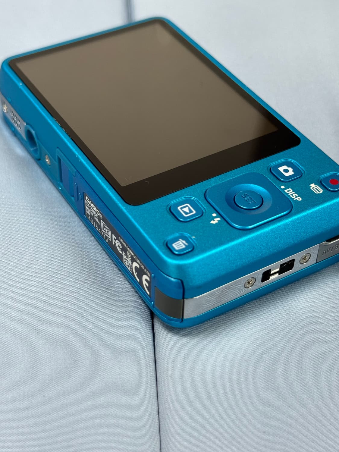 카시오 ex- z800 블루 빈티지 디카 엑슬림 카메라 상품이미지7