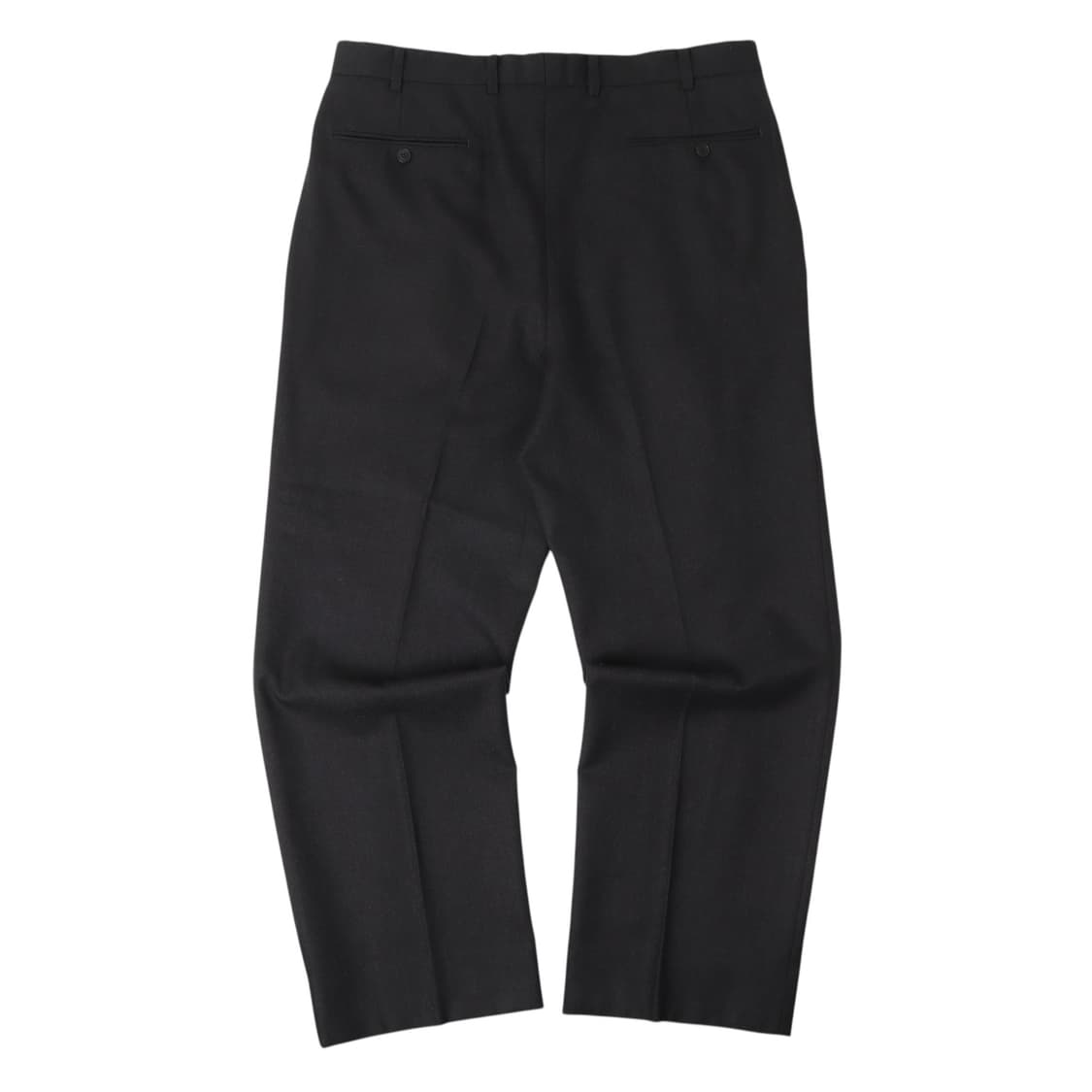 입생로랑 블랙 울 핀턱 트라우저 팬츠 상품이미지5