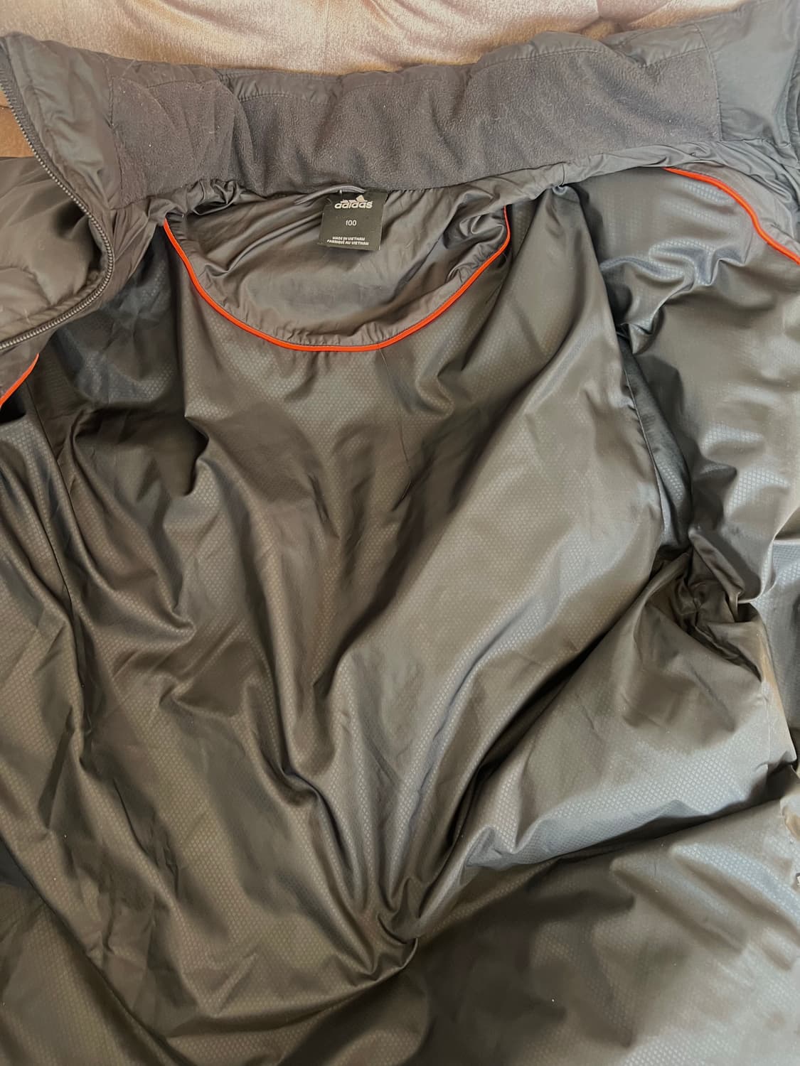 아디다스 남성 블랙 덕다운패딩점퍼 간절기패딩 상품이미지6