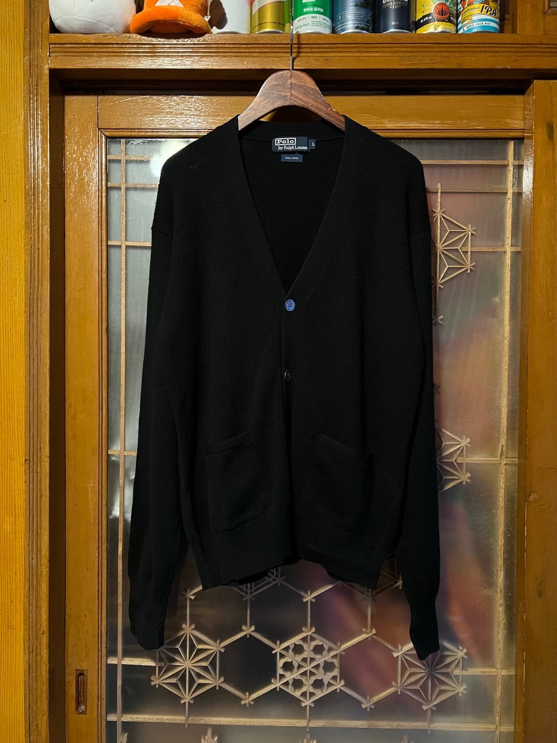 90s 일본판 폴로 랄프로렌 가디건 L 상품이미지2