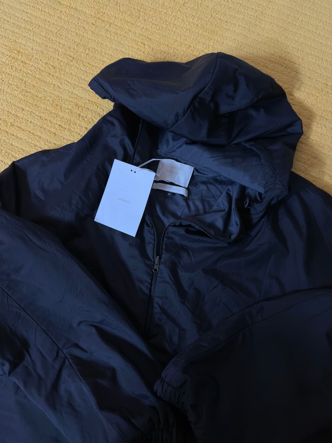 [새상품] M 아모멘토 리버서블 후드 점퍼 상품이미지9