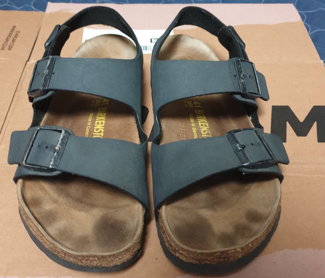 버켄스탁 밀라노 샌들 블랙 (265) 상품이미지3