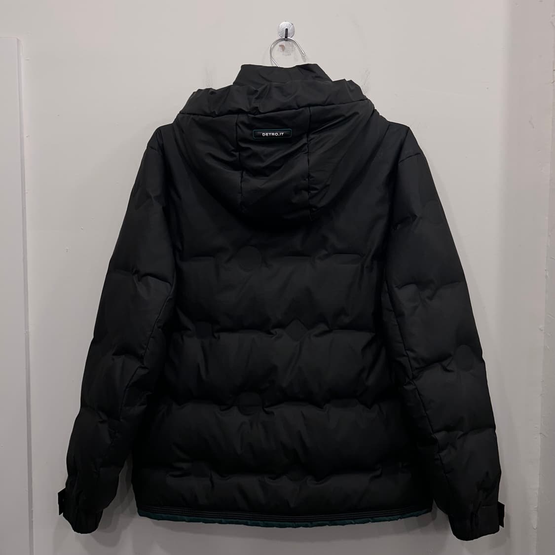 DETRO.IT 덕다운 무광 후디드 퀼팅 경량패딩 상품이미지5