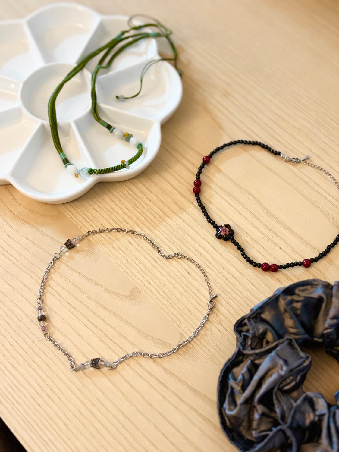 MIAE necklace 3종 목걸이 (곱창밴드, 트레이 증정) 상품이미지1