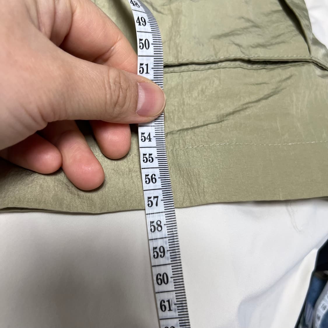 시스템 한섬 바스락 벨트 카고 반바지 67-98 상품이미지5