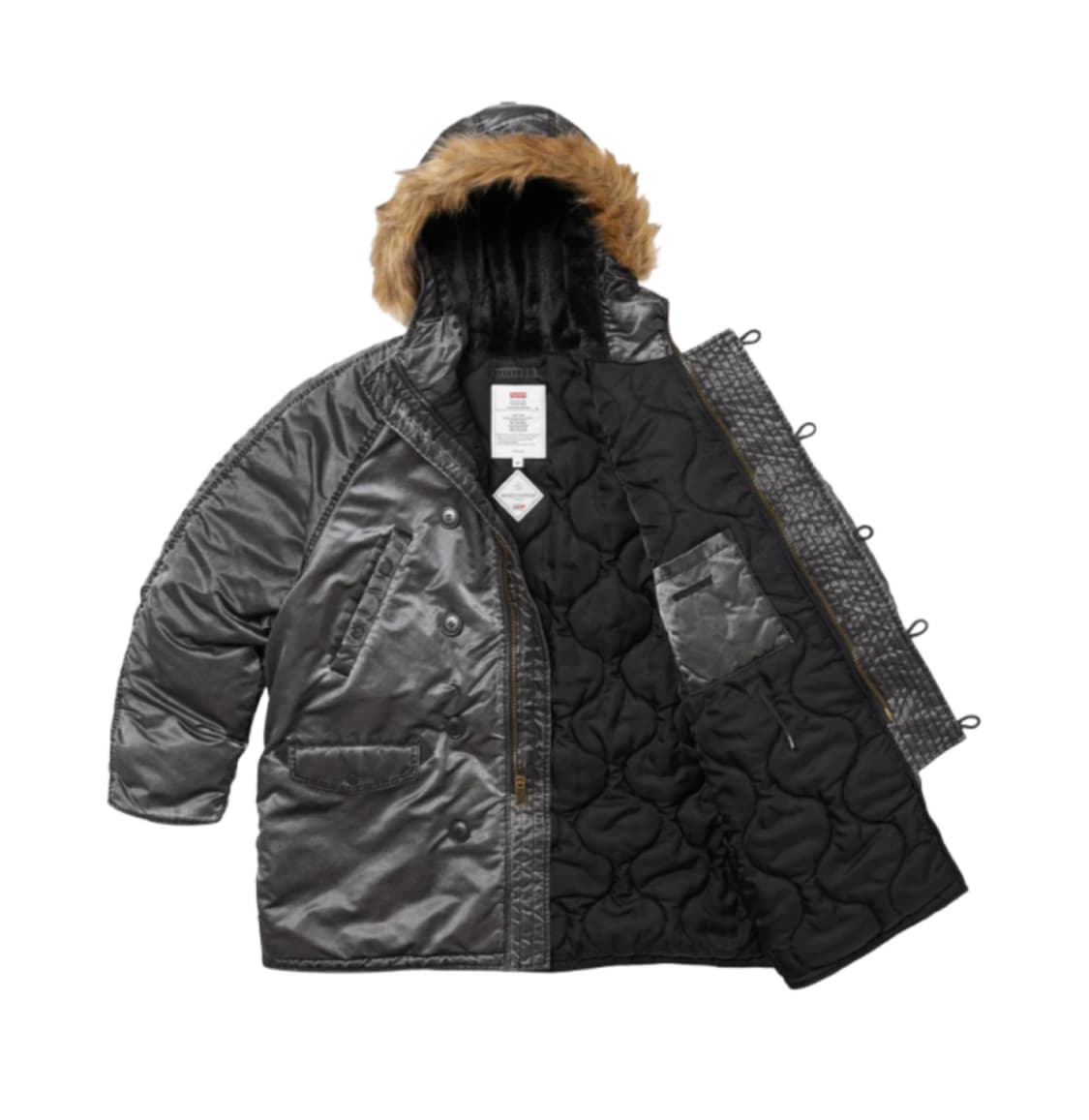 supreme N-3B satin black 24FW 상품이미지3