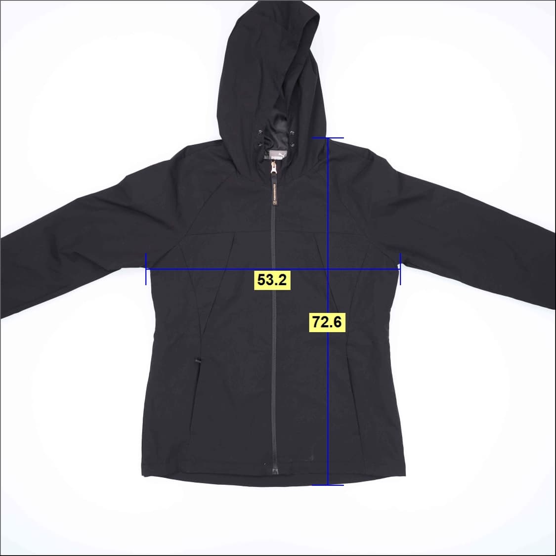 L 푸마 블랙 바람막이 자켓 0318H1 상품이미지5