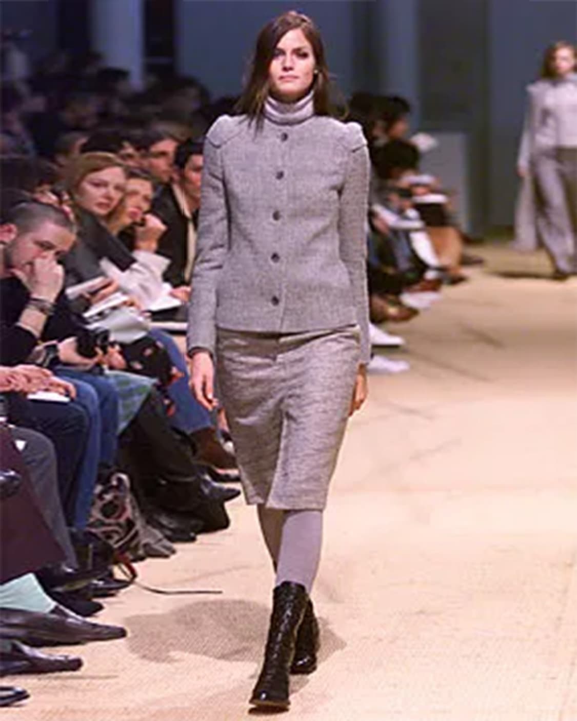 베로니크 브랑퀸호 2002F/W 퍼프 숄더 알파카 자켓 상품이미지2