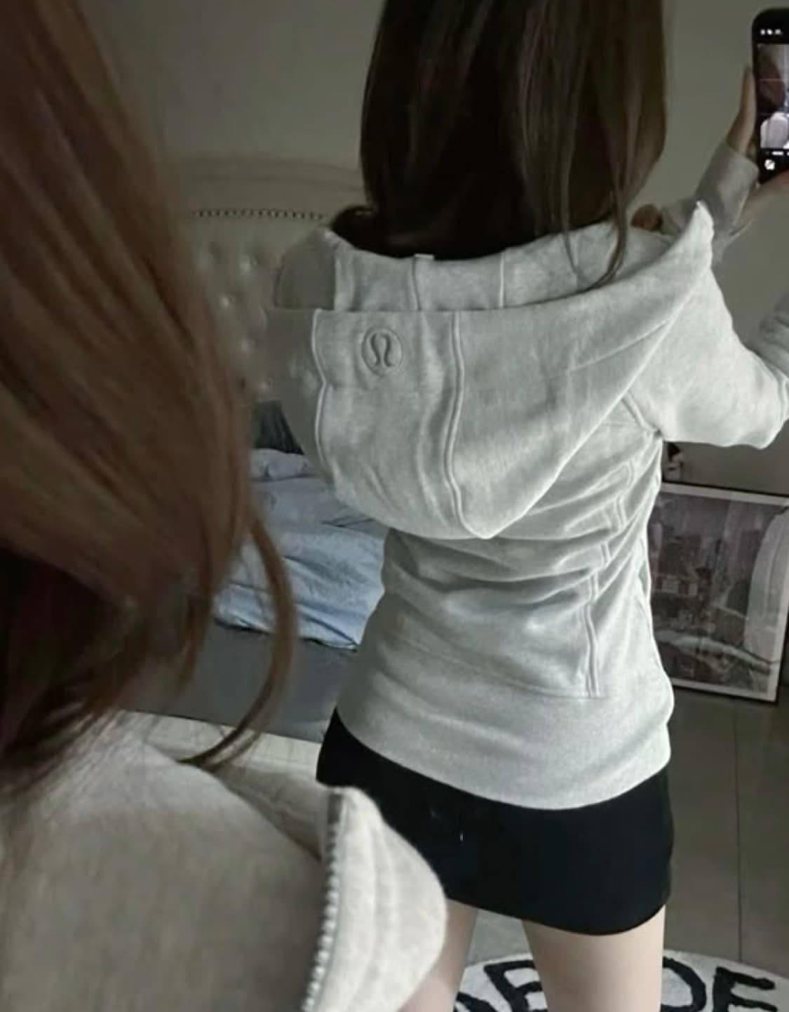 룰루레몬 스쿠바 후드집업 그레이 상품이미지2