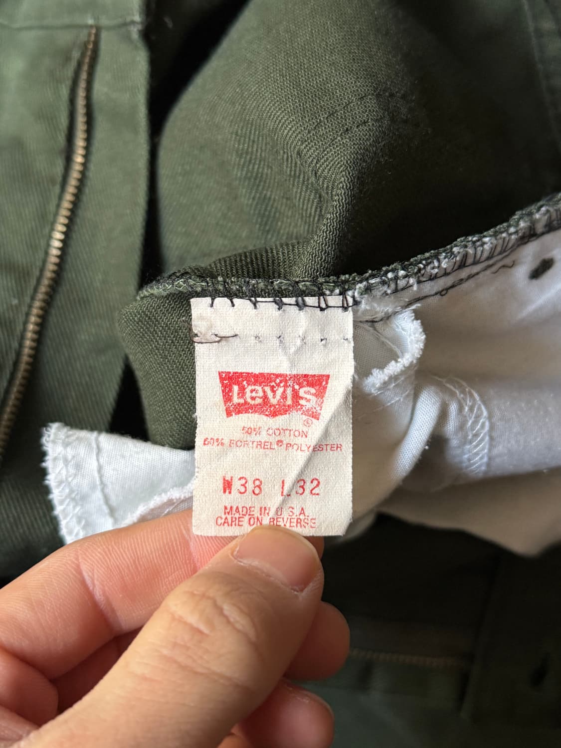 [38]90's 리바이스 STA-PREST 517 로커빌리 플레어 팬츠 상품이미지6