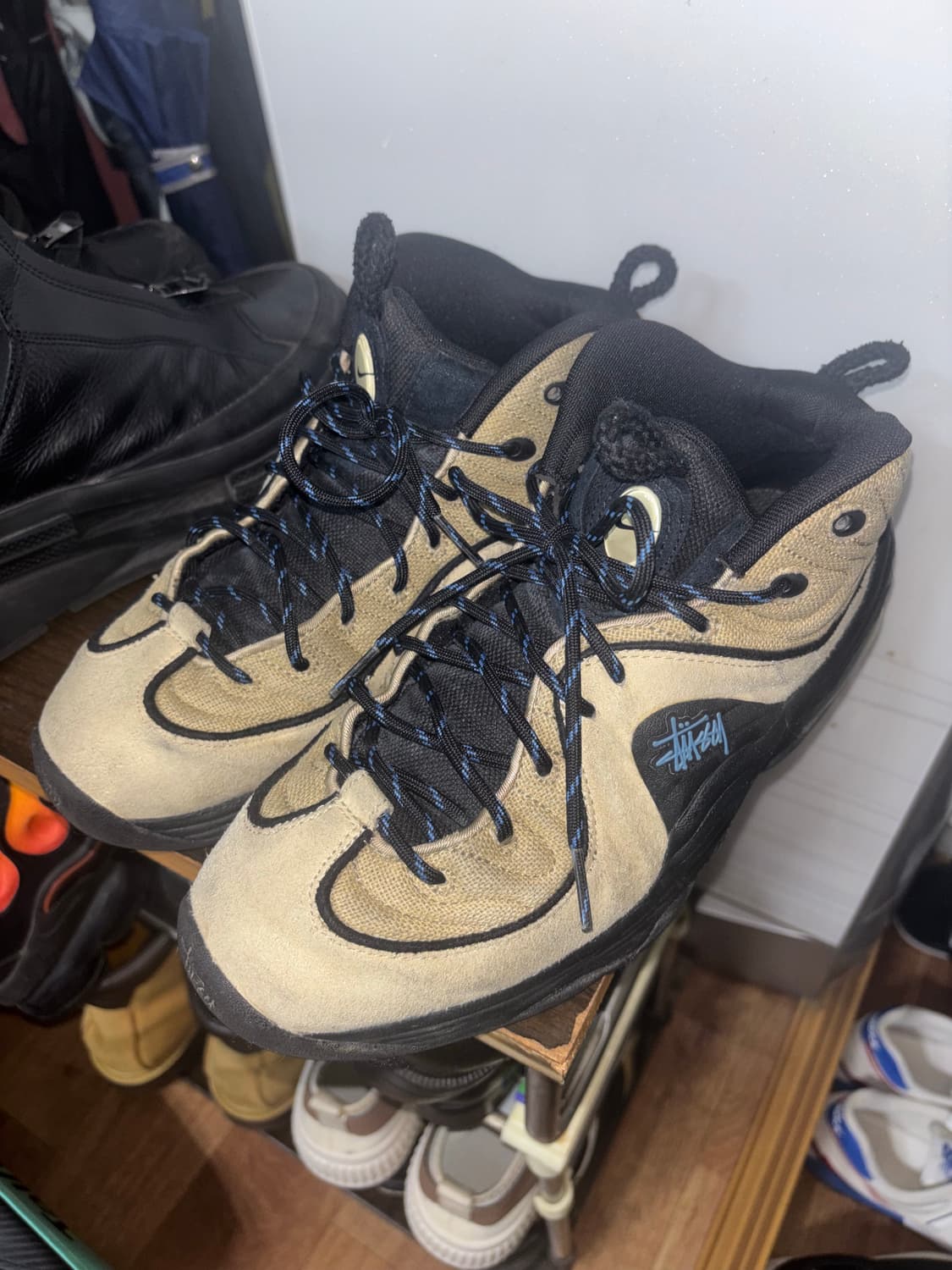 [NIKE X STUSSY] 에어페니 2 라탄 앤 라임스톤 280 상품이미지1