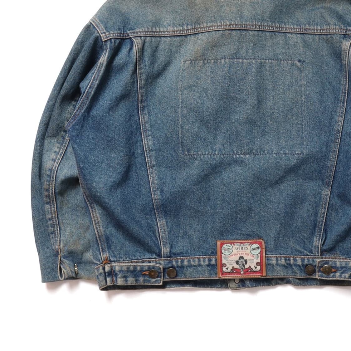 아비렉스 90’s AVIREX Denim Trucker Jacket    상품이미지7