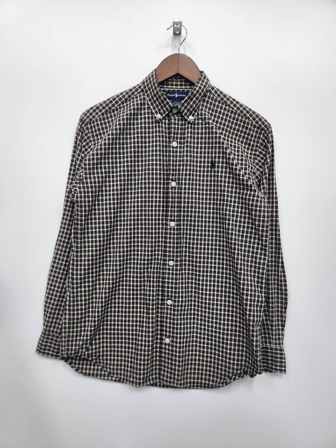 폴로 랄프로렌 브라운 플란넬 셔츠 상품이미지1
