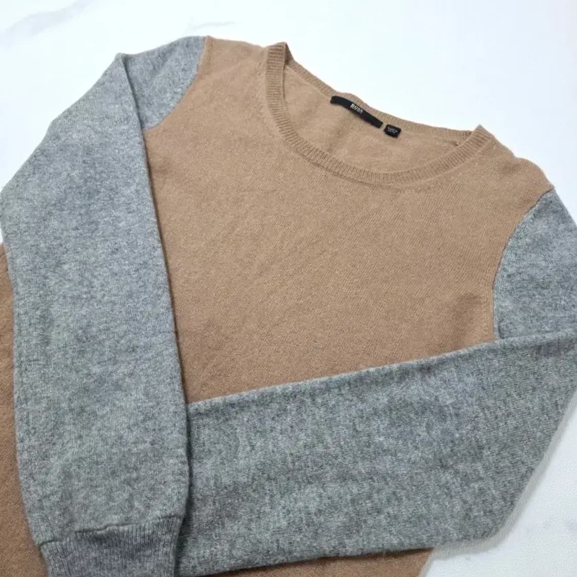 BOSS 보스 배색 울 니트 55 상품이미지8