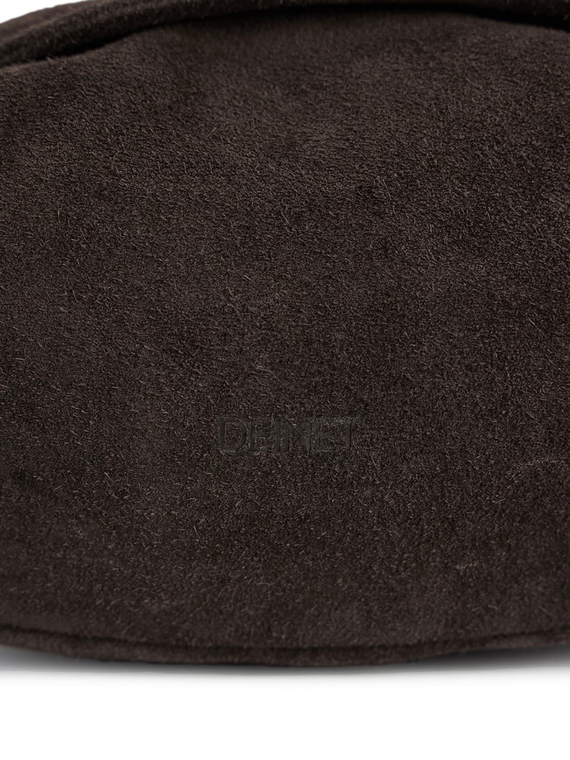 HALF ROUND BELT BAG IN SUEDE BROWN 상품이미지8