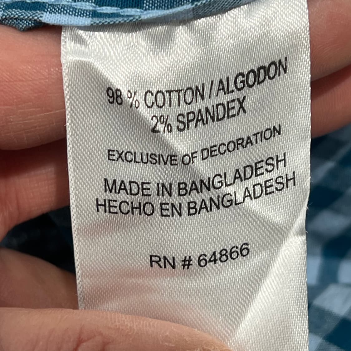 리 체크 하프셔츠 s10584 상품이미지6