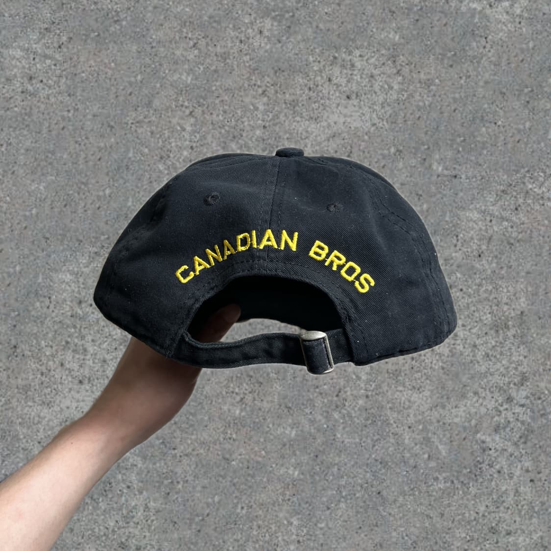 디스퀘어드2 PHYS ED '64 블랙 볼캡 XXL 상품이미지2