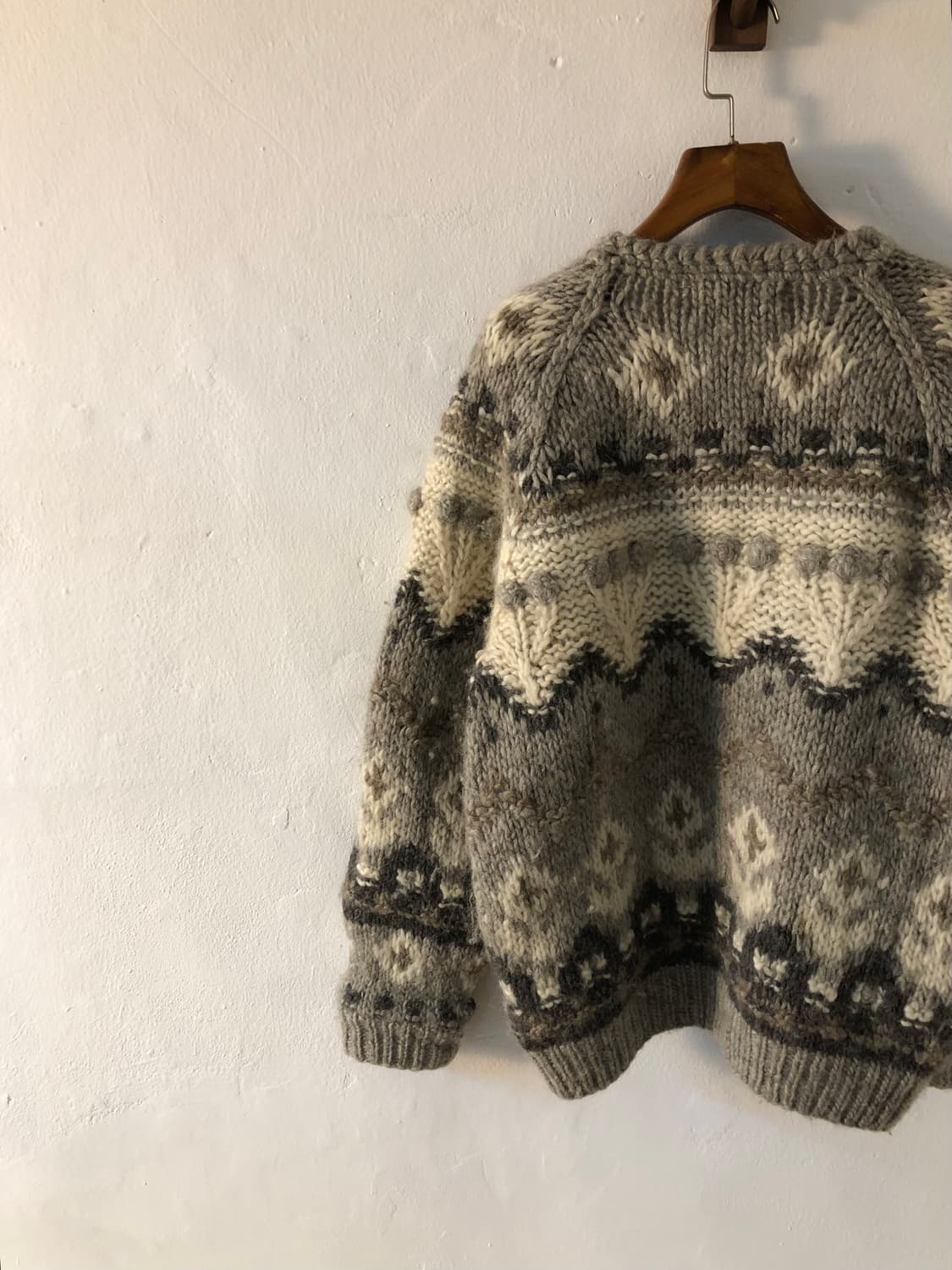 빈티지 노르딕 핸드 스웨터 상품이미지10