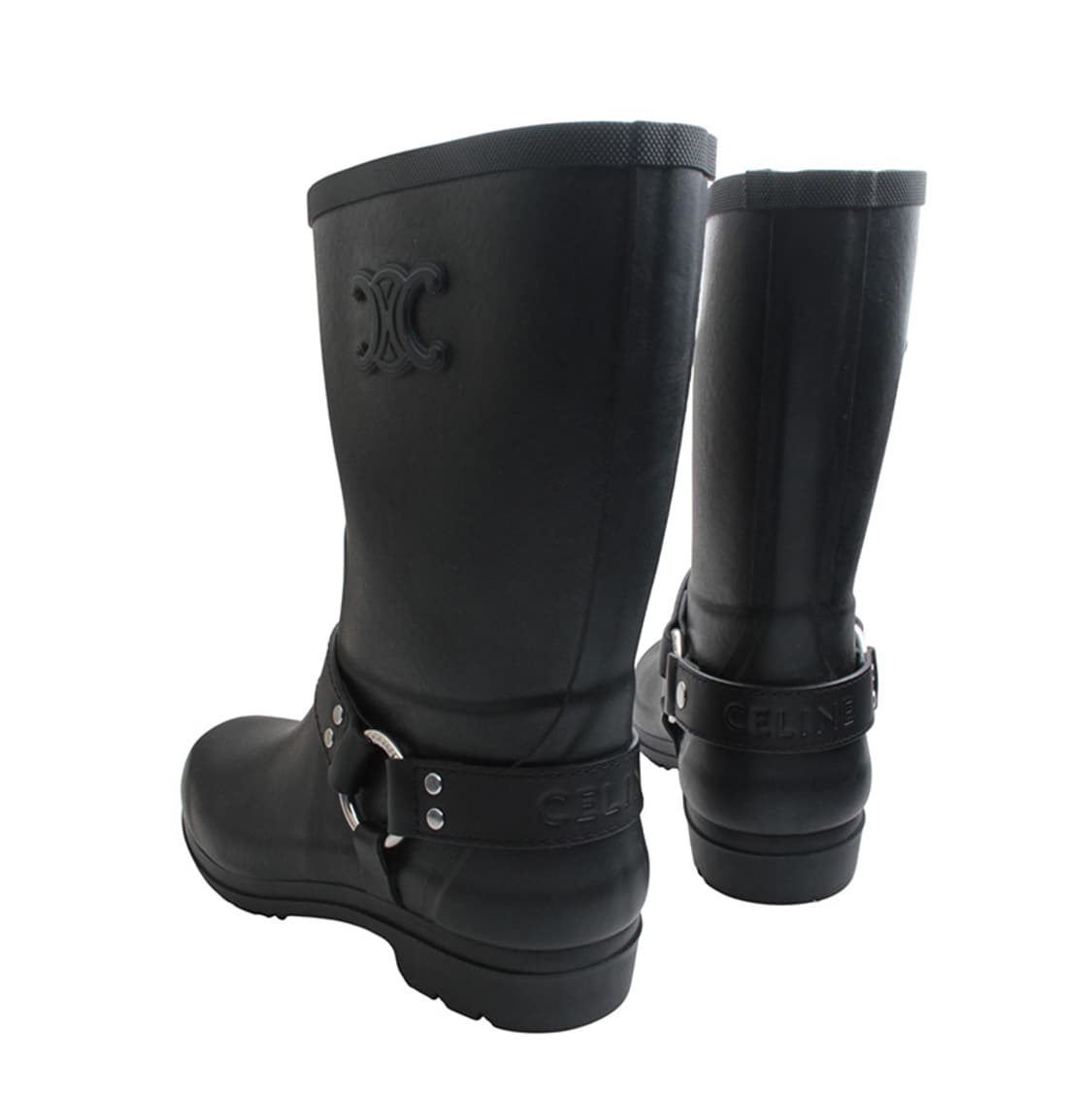 셀린느 블랙 바이커 부츠 38 상품이미지4