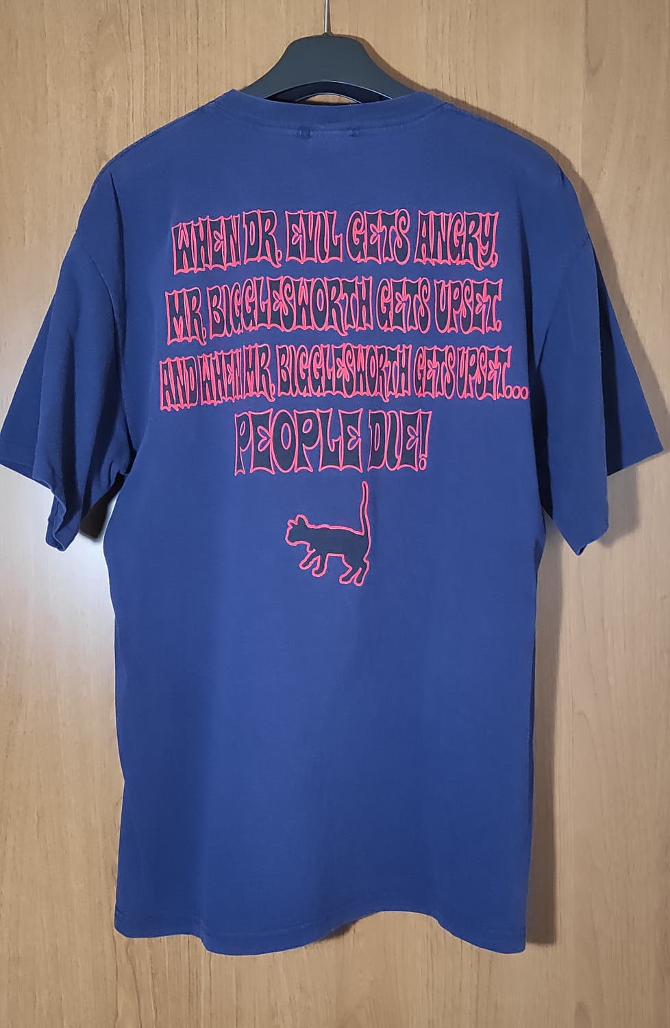 90s 오스틴파워 닥터이블 무비 티셔츠 xl 상품이미지2