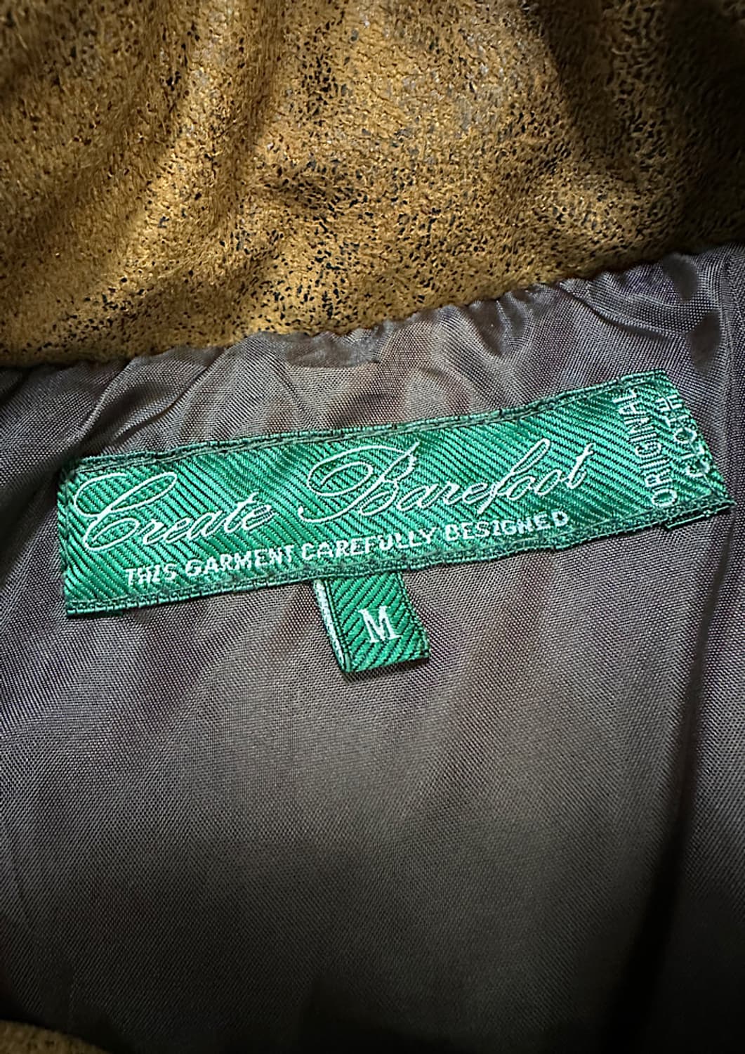 빈티지 에코 스웨이드 패딩 조끼  상품이미지4