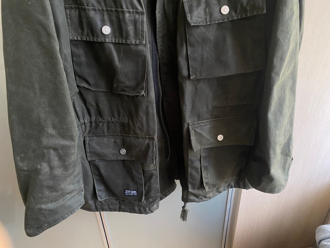 vacant archive 베이컨트 아카이브 왁스드 필드 자켓 상품이미지5