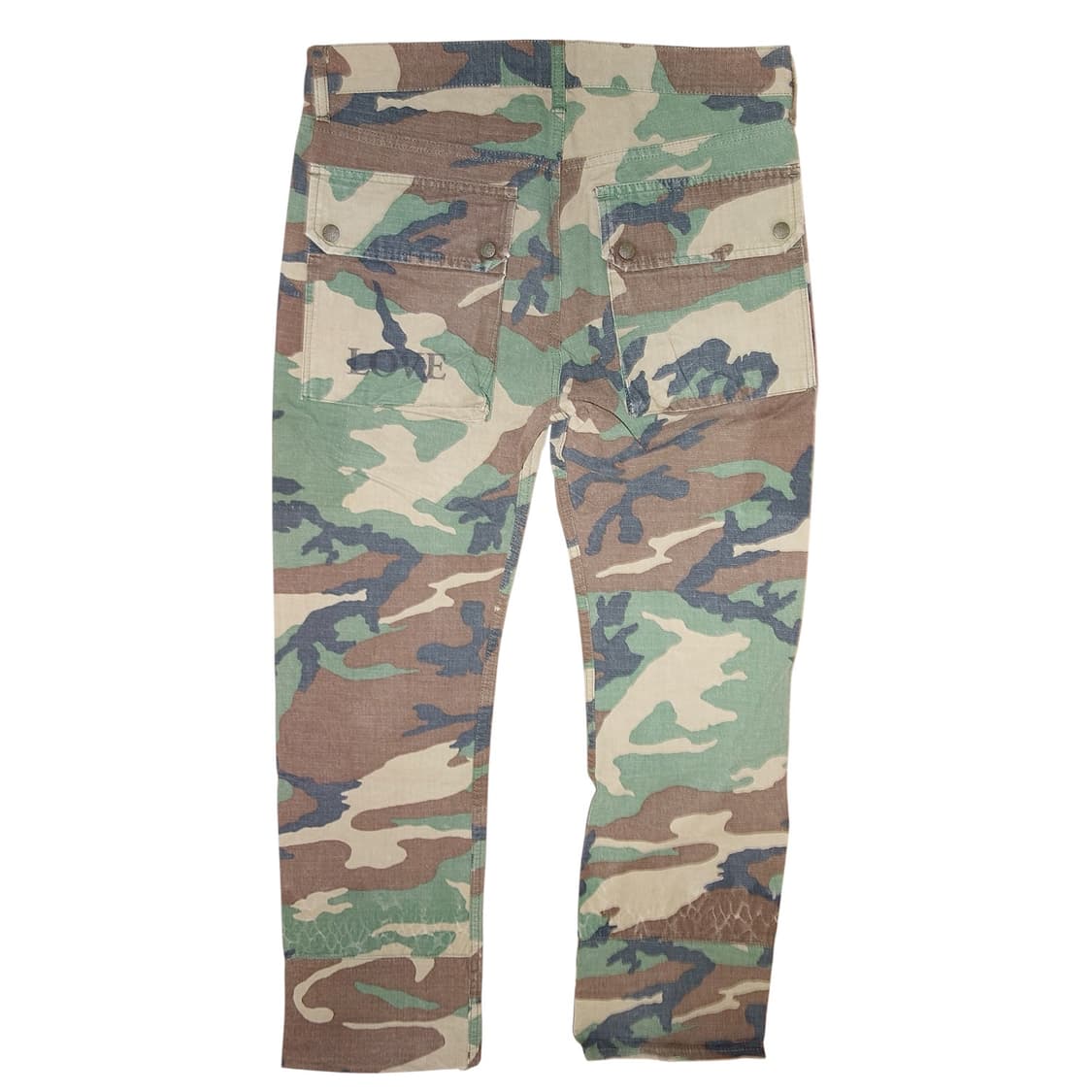 준야와타나베 AW06 Woodland 패치워크 바지 상품이미지2