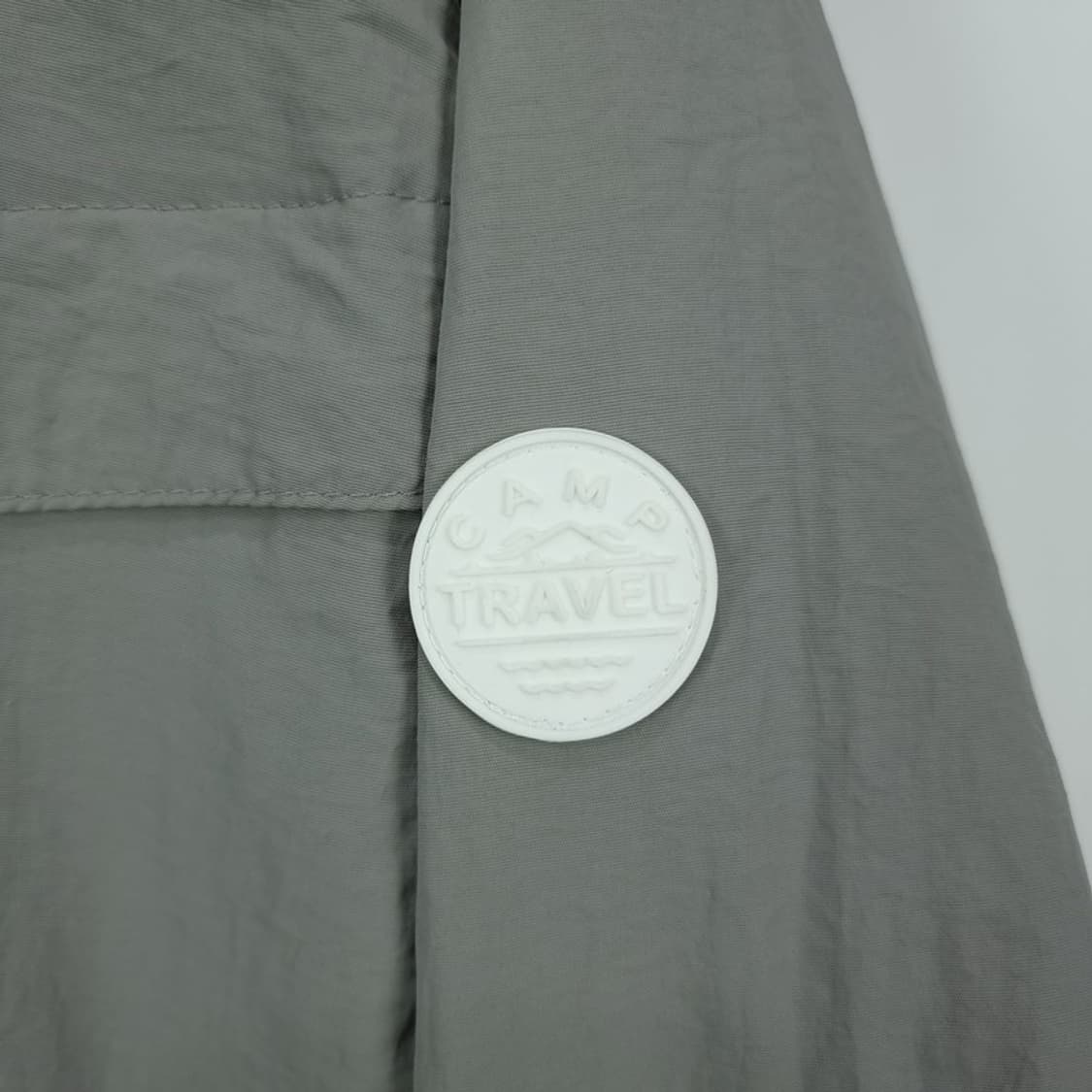 [트래블] 오버시이즈 후드 바람막이 자켓 그레이 M18275 상품이미지6